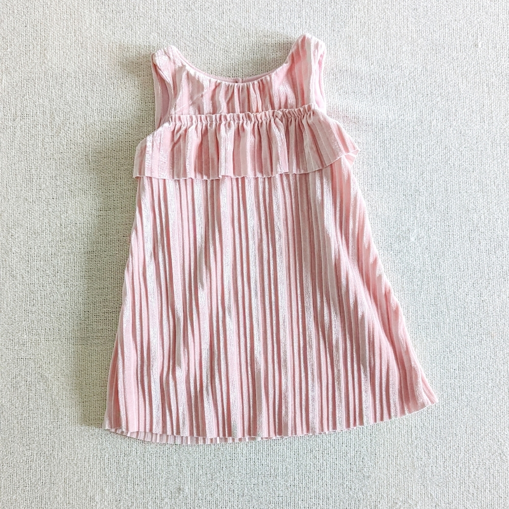 Cat & Jack Velvet Shift Dress - Pink, 18 Months